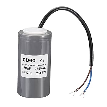 その他 SYNC POSITIVE [CD] PATIKIL Motor Start Capacitor, CD60, 50uf 300V 50/60Hz